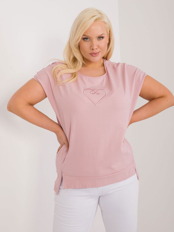 FANCY Blouse-FA-BZ-9173.29X-light pink