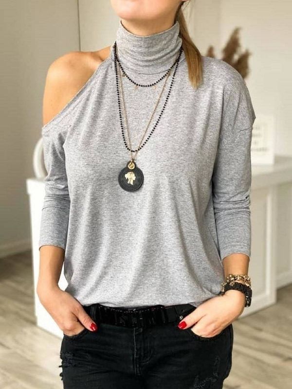 O.N.E Blouse grey O.N.E cxp0521. R03