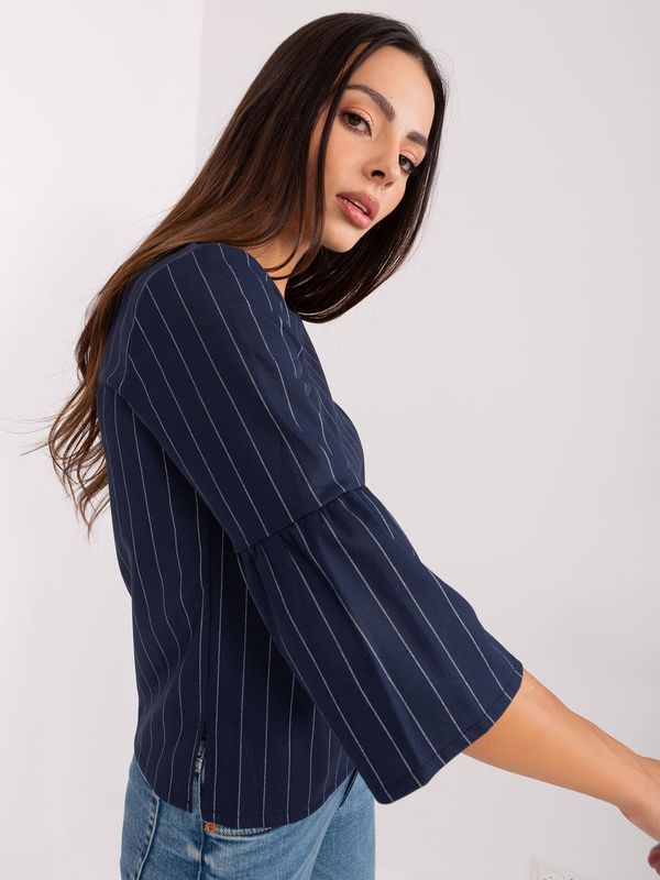 LAKERTA Blouse-LK-BZ-506434.33P-navy blue