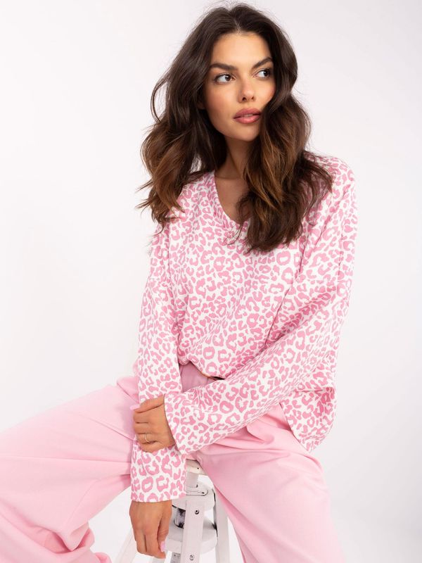 Italy Moda Blouse-MI-BZ-391739.34-white-pink