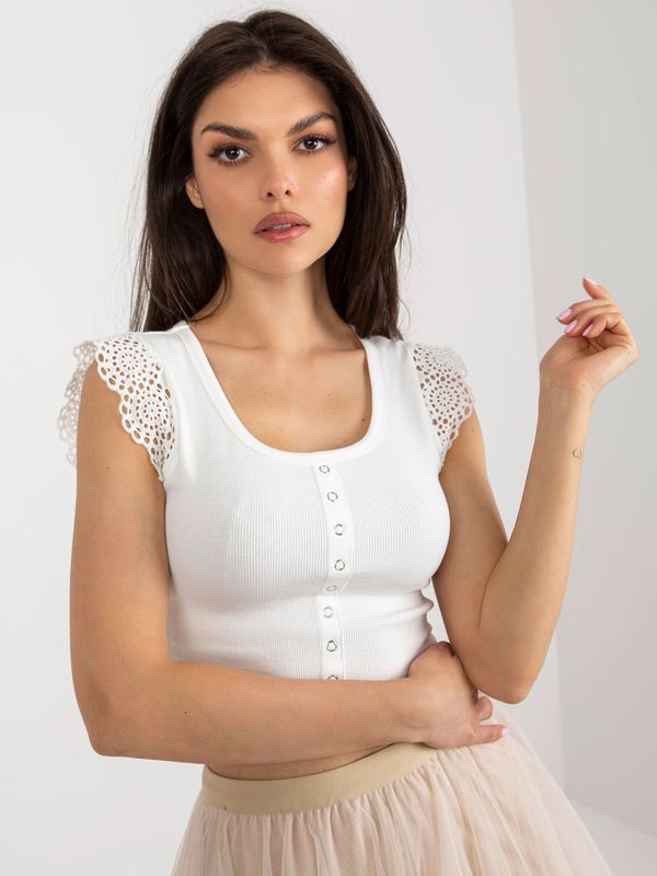 Jean Louis Francoise Blouse-NM-BZ-L55024.21-ecru