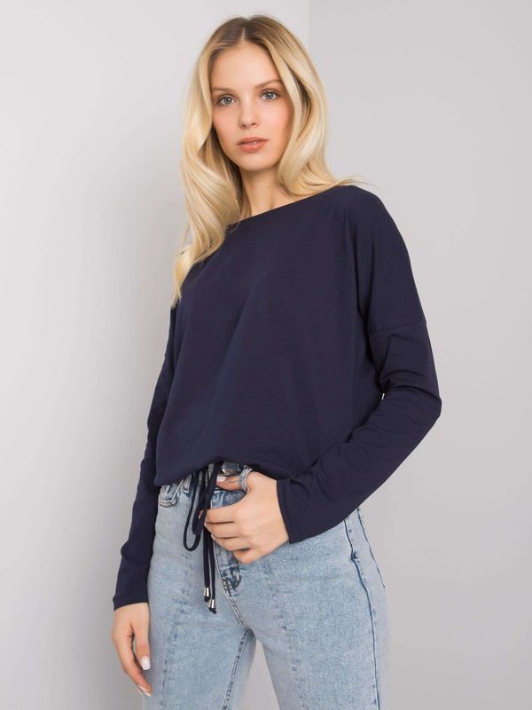 BASIC Feel Good Blouse-RV-BZ-5122.08P-navy blue