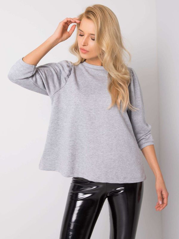 RUE PARIS Blouse-RV-BZ-5957.66-gray