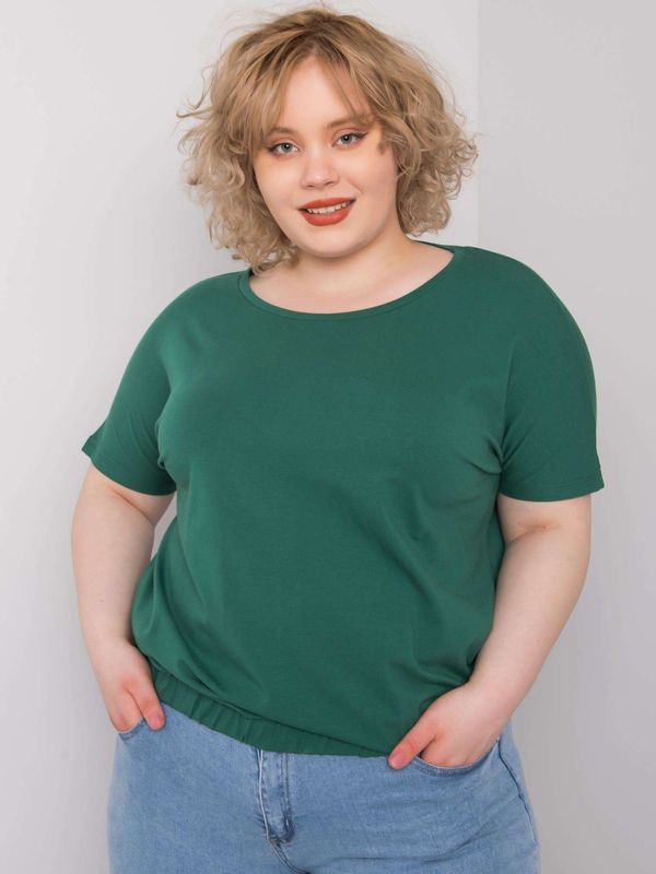 BASIC Feel Good Blouse-RV-BZ-6634.27-dark green