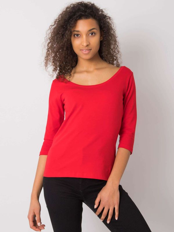 RUE PARIS Blouse-RV-BZ-6759.85-red