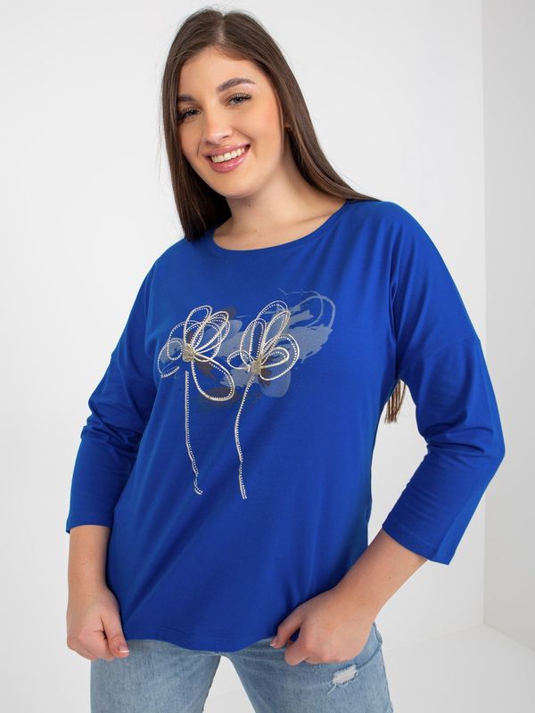 RELEVANCE Blouse-RV-BZ-8554.01P-dark blue