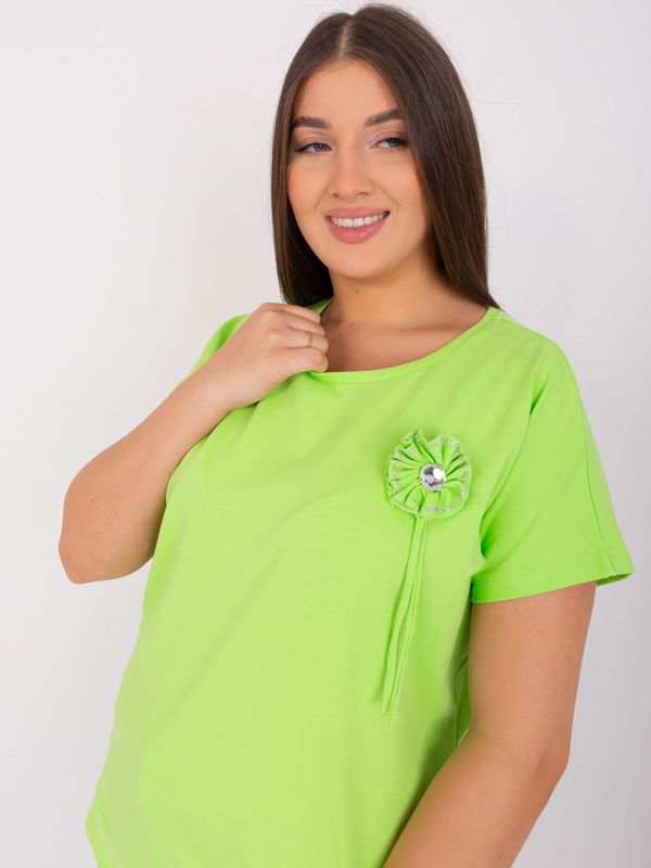 RELEVANCE Blouse-RV-BZ-8897.58P-lime green