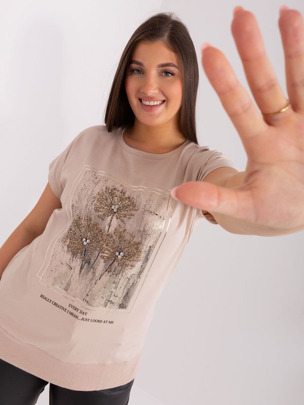 RELEVANCE Blouse-RV-BZ-8911.45-beige