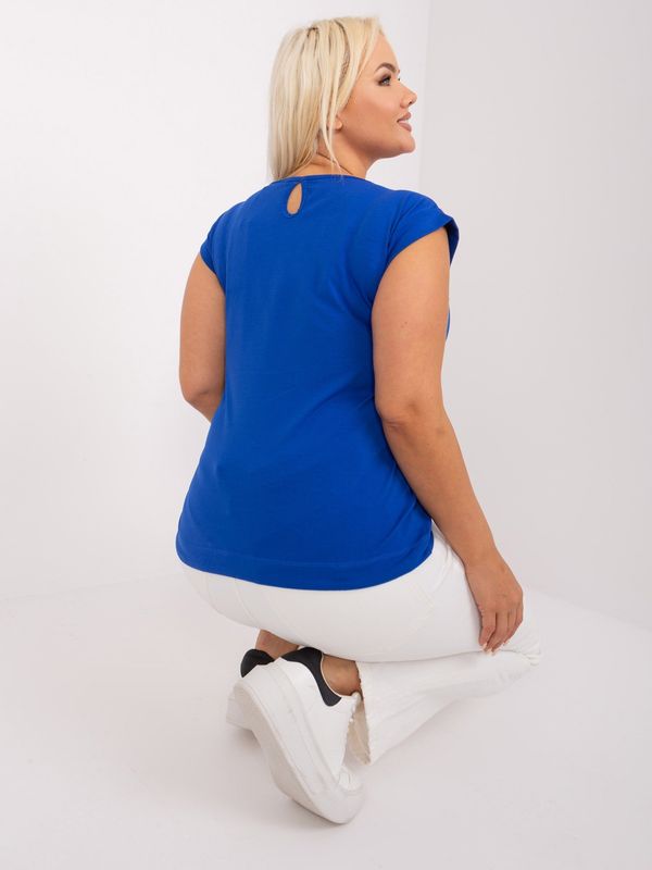 RELEVANCE Blouse-RV-BZ-8929.04P-cobalt