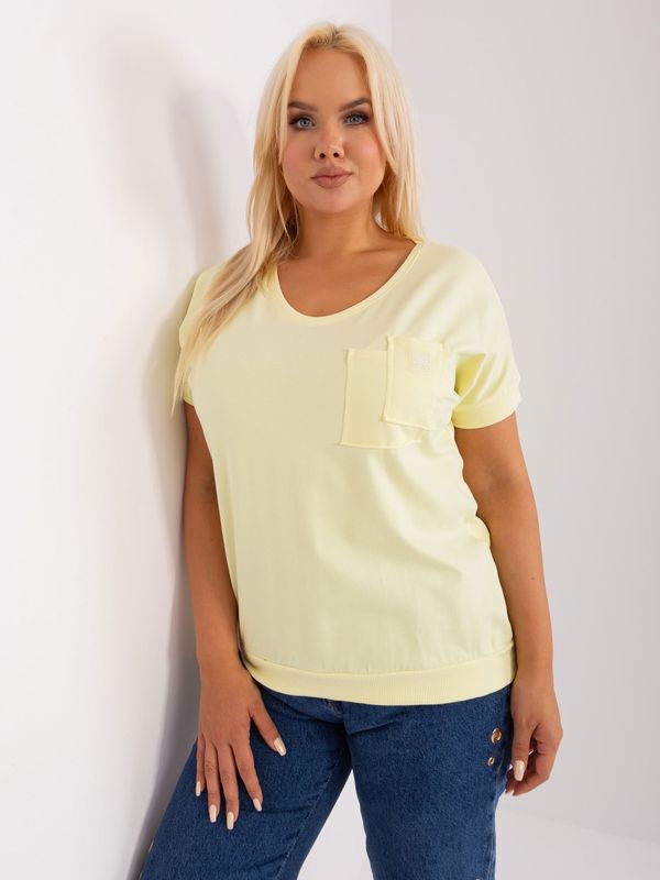 RELEVANCE Blouse-RV-BZ-8959.75P-light yellow