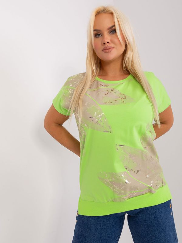 RELEVANCE Blouse-RV-BZ-8974.81P-lime green