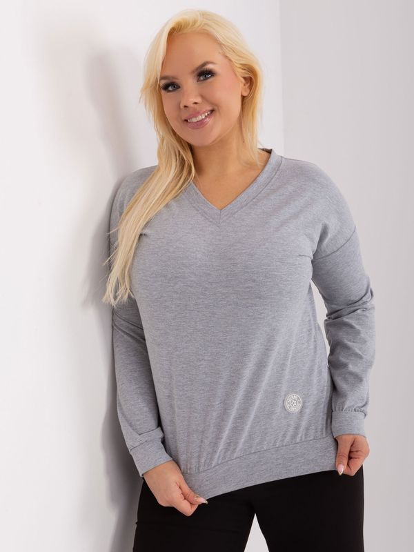RELEVANCE Blouse-RV-BZ-9259.97-gray