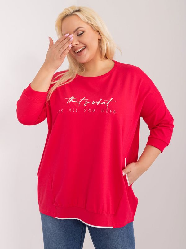 RELEVANCE Blouse-RV-BZ-9359.25-red