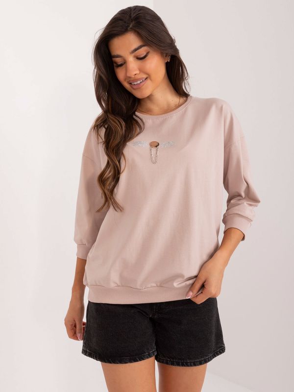 RELEVANCE Blouse-RV-BZ-9582.03X-beige