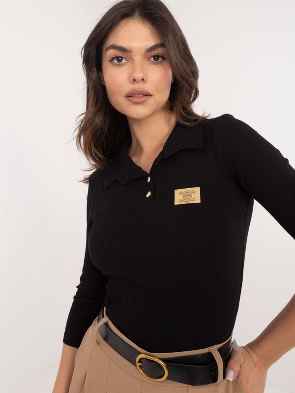 RELEVANCE Blouse-RV-BZ-9949.11X-black