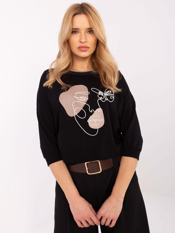 RELEVANCE Blouse-RV-BZ-A265.25-black