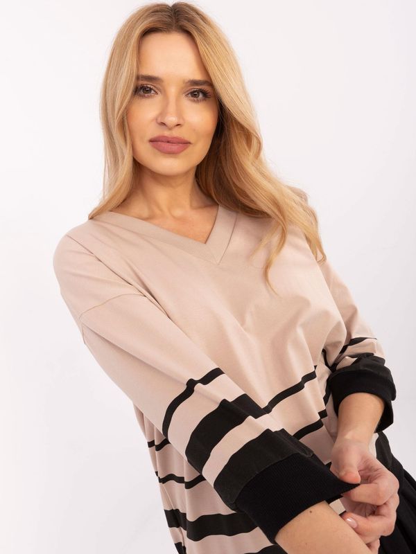 RELEVANCE Blouse-RV-BZ-A348.17-beige