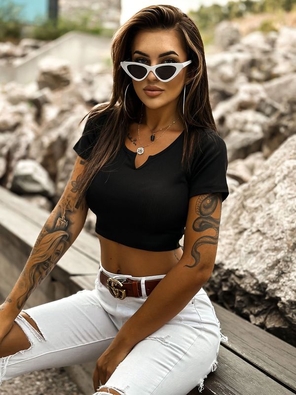 Mayflies Blouse-TW-BZ-2100.58P-black