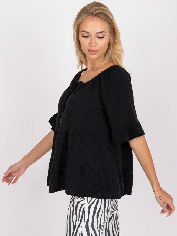 Och Bella Blouse-TW-BZ-BI-90013.27X-black