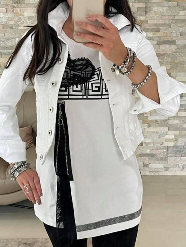 By o la la Blouse white By o la la axp0648. R01