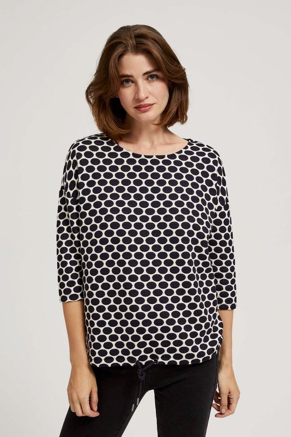 Moodo Blouse with geometric pattern