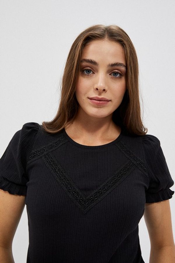 Moodo Blouse with puff sleeves