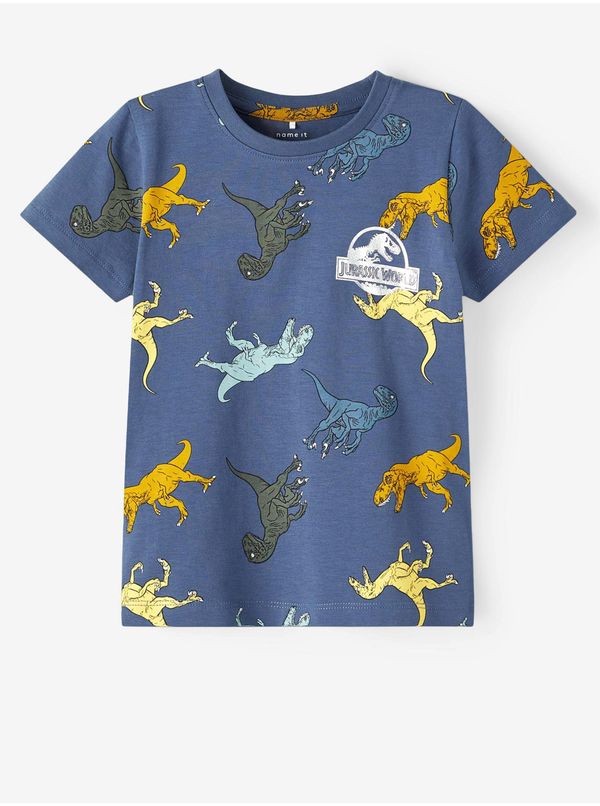 name it Blue boys' patterned t-shirt name it Jalil - Boys