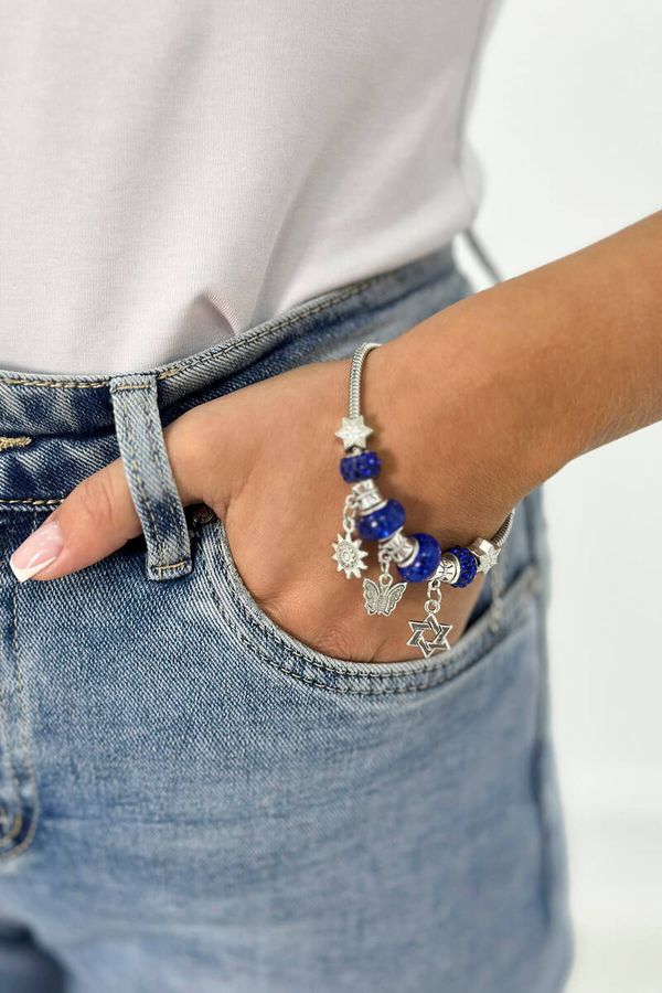 Kesi Blue cornflower bracelet