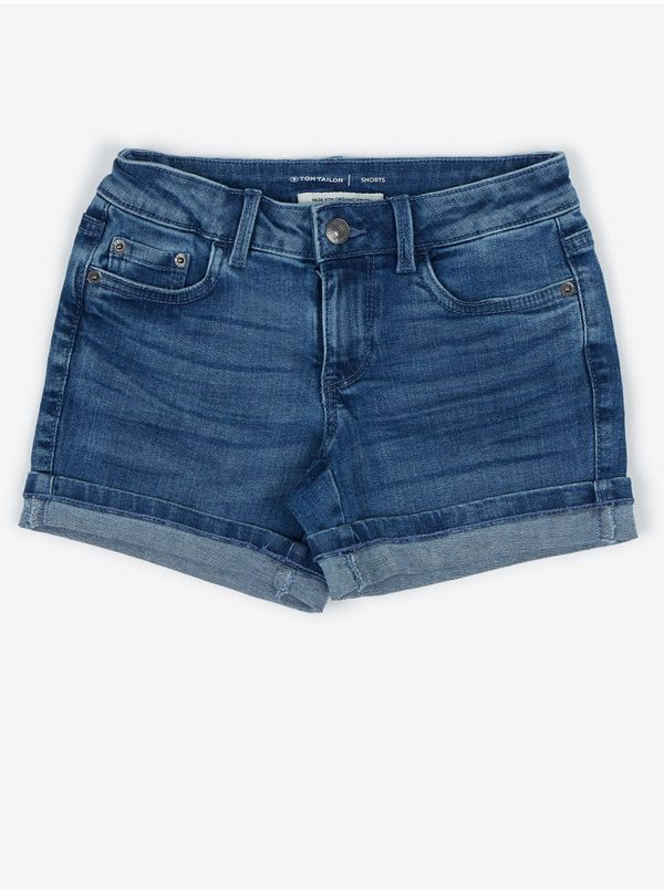 Tom Tailor Blue Girl Denim Shorts Tom Tailor - Girls