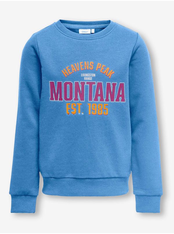 Only Blue Girls' Sweatshirt ONLY Cali