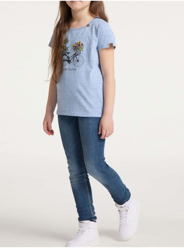 Ragwear Blue Girly T-Shirt Ragwear Violka - Girls
