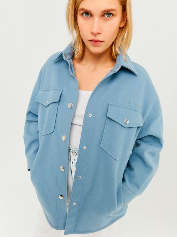 TALLY WEiJL Blue Jacket with Pockets TALLY WEiJL - Women