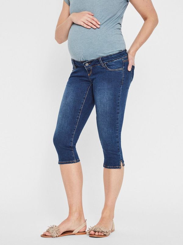 Mama.licious Blue Maternity 3/4 slim fit jeans Mama.licious Lola - Women