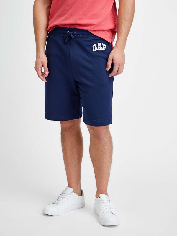 GAP Blue Men's Shorts GAP Logo mini arch shorts