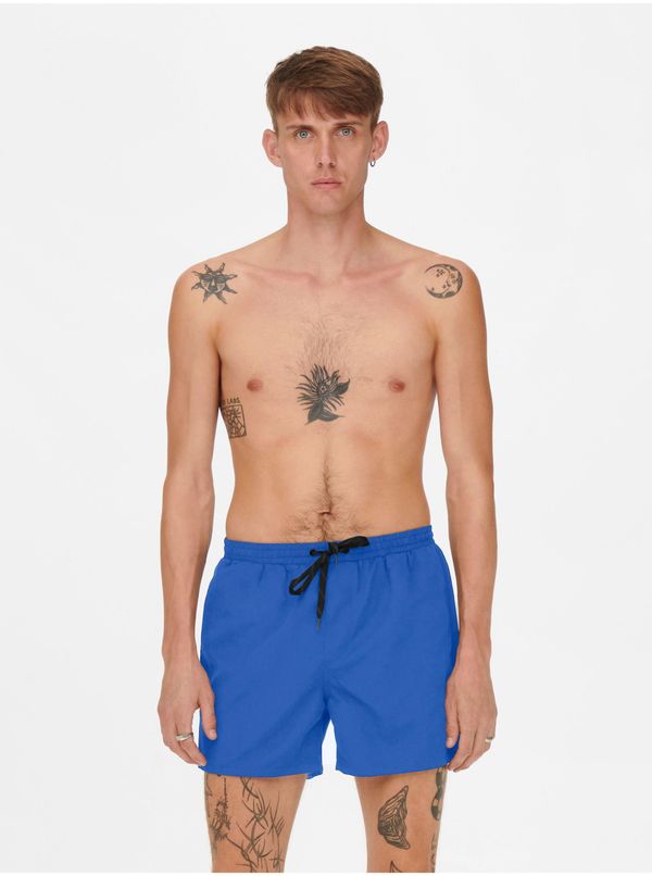 Only Blue men's swimwear ONLY & SONS Ted - Men's