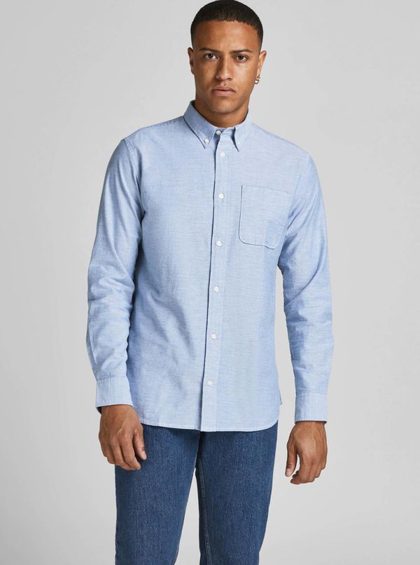 Jack & Jones Blue Shirt Jack & Jones Blubrook - Men