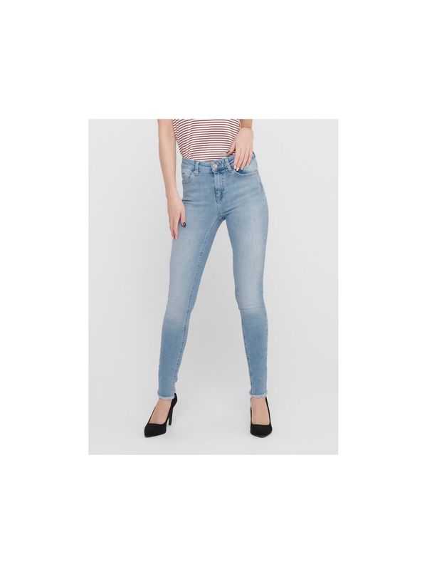 Only Blue skinny fit skinned jeans ONLY Blush - Women