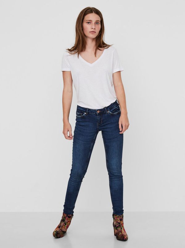 Noisy May Blue Skinny Jeans Noisy May Eve - Women