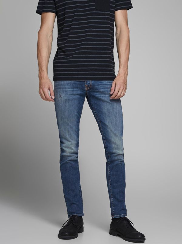 Jack & Jones Blue slim fit jeans Jack & Jones Glenn - Men