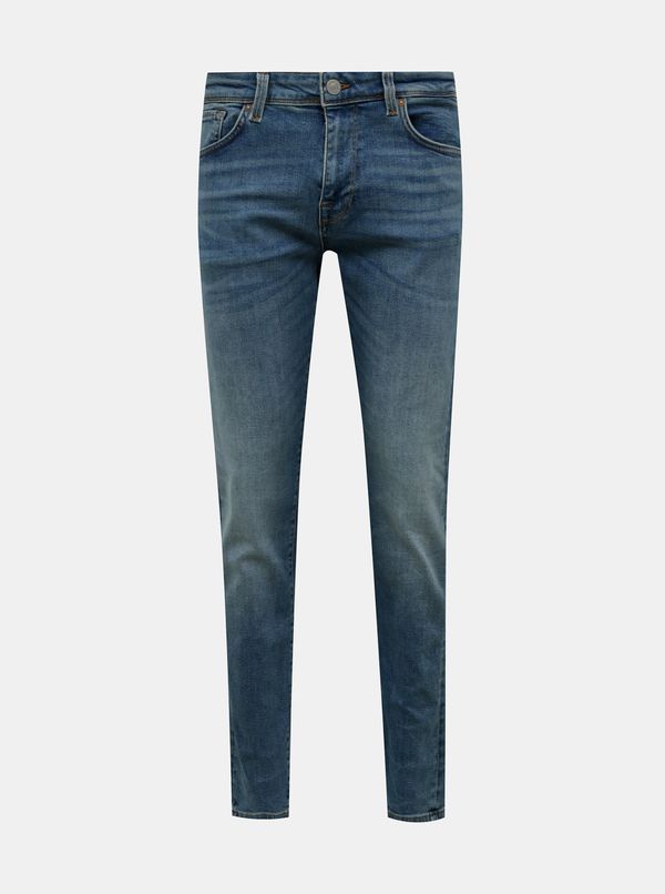 Selected Homme Blue Slim Fit Jeans Selected By Homme Leon