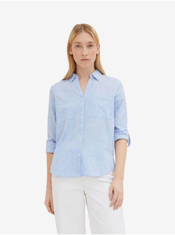 Tom Tailor Blue women's checkered shirt Tom Tailor - Women's