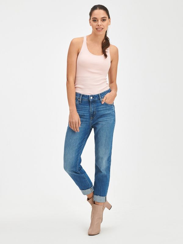 GAP Blue women's jeans GAP Mid rise universal slim boyfriend jeans