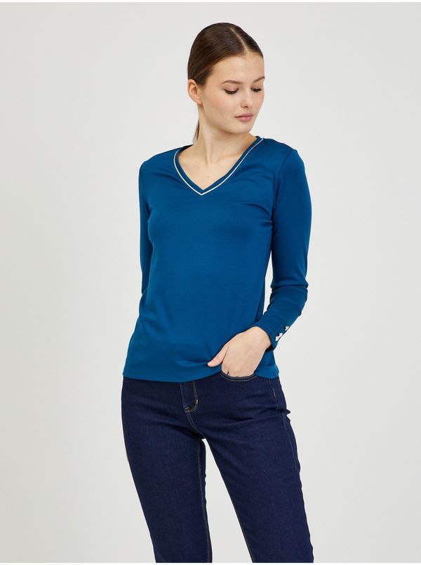 Orsay Blue Women's Long Sleeve T-Shirt ORSAY - Women