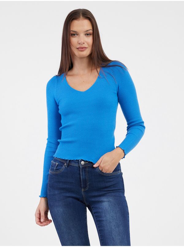 Vero Moda Blue women's sweater VERO MODA Evie - Women
