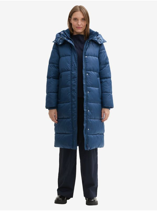 Tom Tailor Blue women's winter quilted coat Tom Tailor - Women's