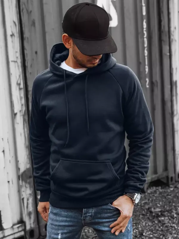 DStreet Bluza męska granatowa Dstreet