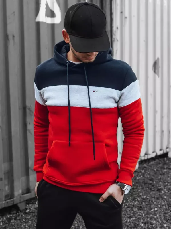 DStreet Bluza męska granatowa Dstreet