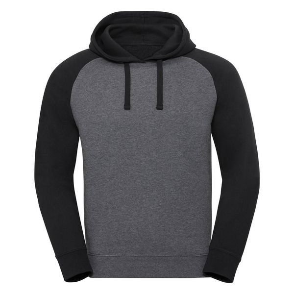 RUSSELL Bluza z kapturem Authentic Hooded  Baseball Sweat Russell