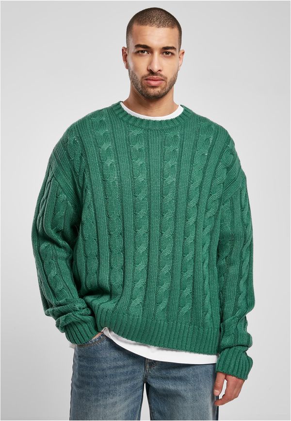 Urban Classics Boxed sweater green