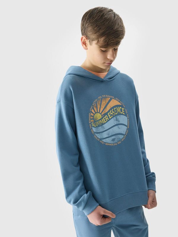 4F Boys' 4F Hoodie - Blue